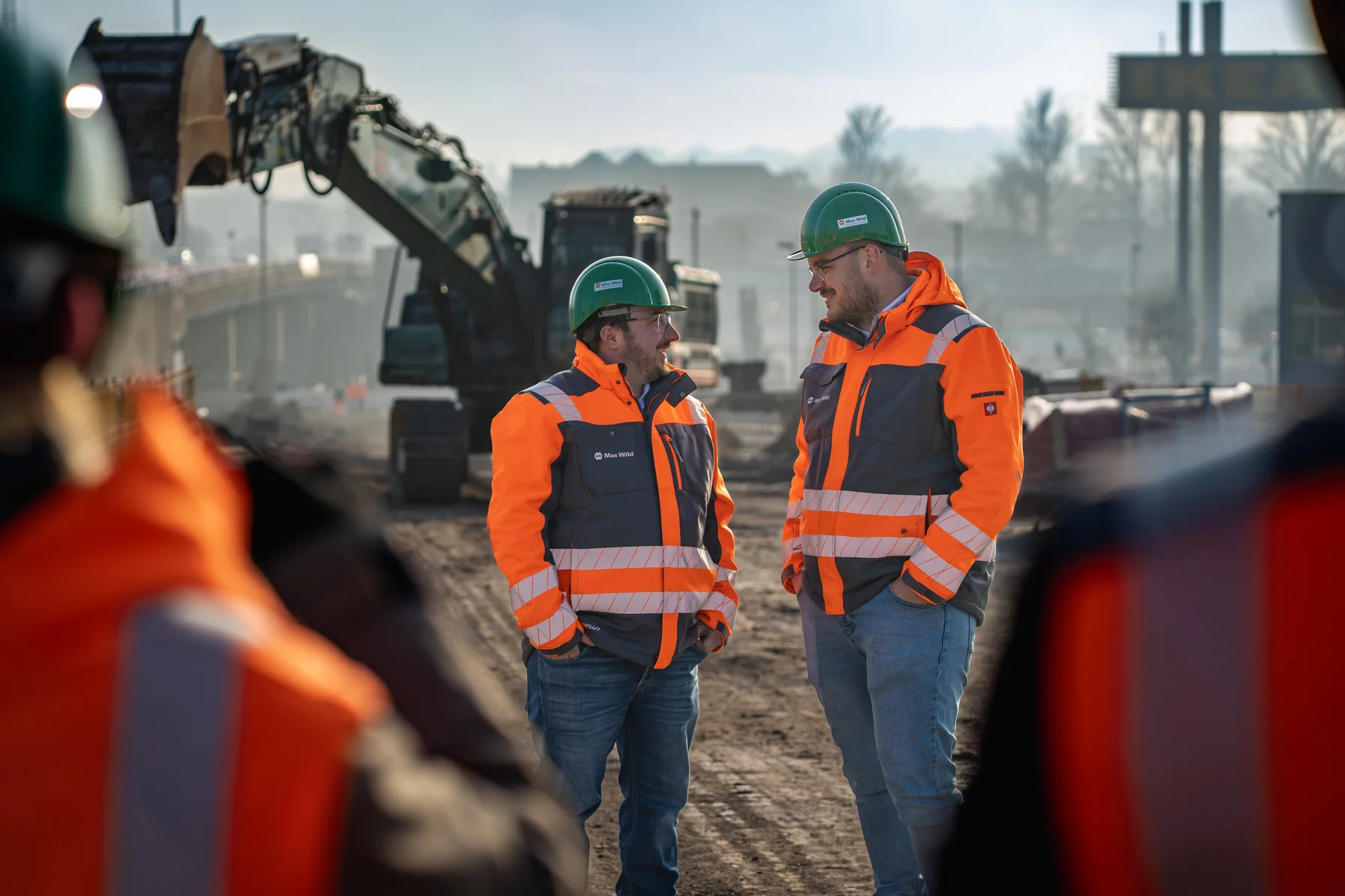 Bauingenieur im Abbruch bei Max Wild